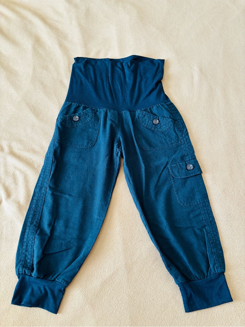 Women black Cargo Jogger Pants